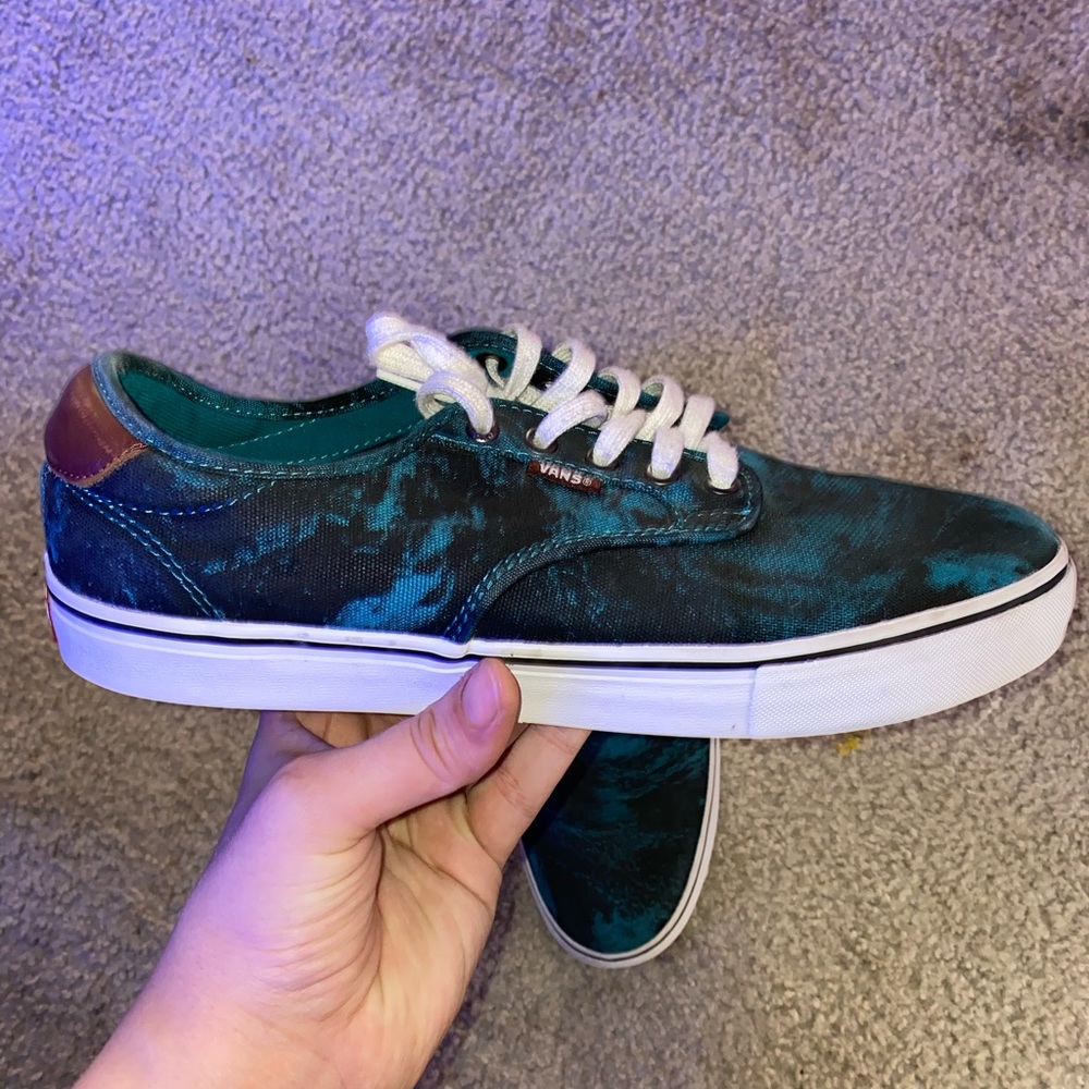Vans Canvas Blue SIZE 12 8/10 vn-0uardhd-men